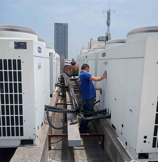 库尔勒中央空调制热和不制冷系统维修方法